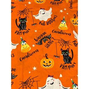 Scrubstar Halloween Themed Scrub Top XL